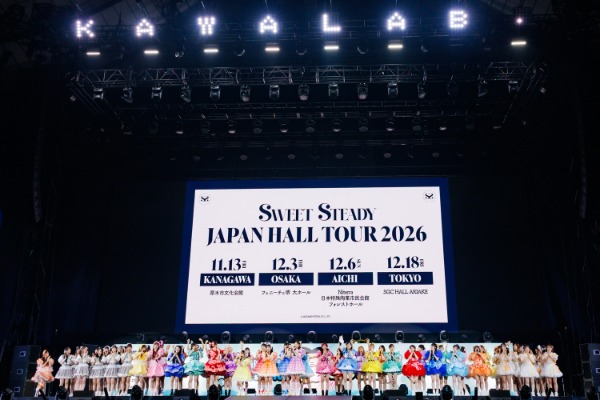 SWEET STEADY、初のホールツアー開催決定！