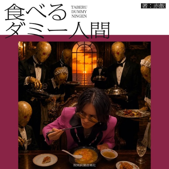 赤飯、2nd EP「食べるダミー人間」配信!ワンマン開催&LuckyFMでレギュラー番組も決定
