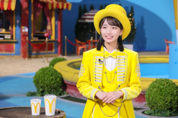 日向坂46・大野愛実、マクドナルドCM初出演!新キャラ「Ms.トクニナルド」に変身