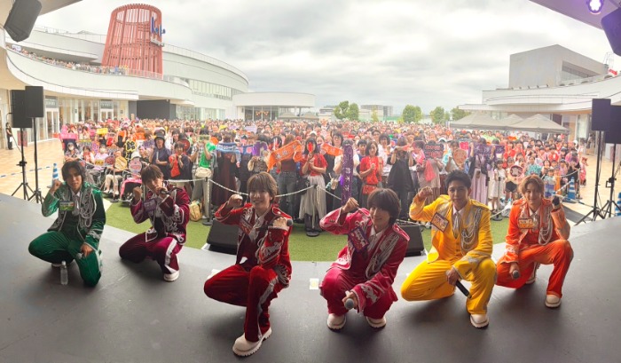 MATSURI「恋の中央線」振付はTOMO（DA PUMP）が担当！約1200人の前で初発表