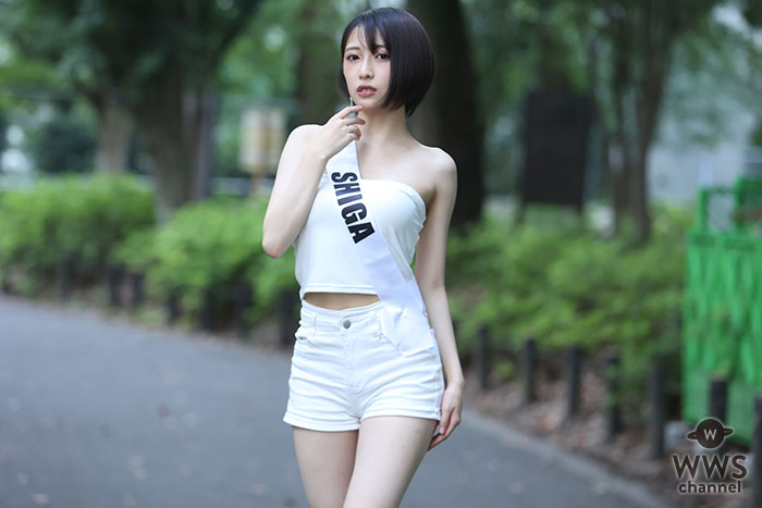写真特集】滋賀代表で多摩美術大学の熊谷 和花さん、白のショート