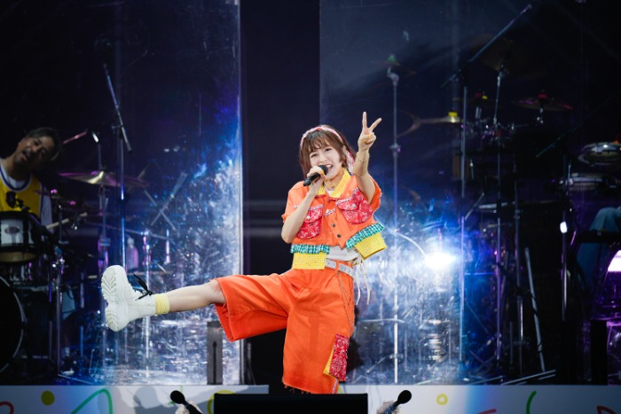 水瀬いのり、初の野外ライブで花火＆放水演出！ダブルアンコールまで全
